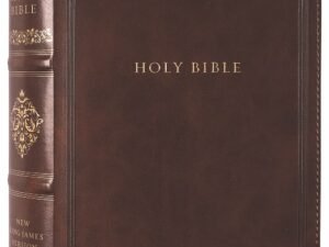 NKJV Personal Size Reference Bible, Red Letter Edition, Brown Cover
