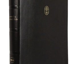 NKJV Encountering God Study Bible Black (Red Letter Edition)