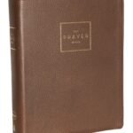 NKJV Brown Prayer Bible with Red Letter Edition