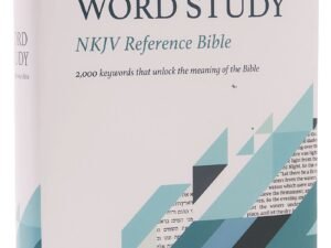 NKJV Word Study Reference Bible, Thumb Indexed, Red Letter Edition, Bible study resource.
