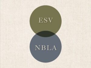 ESV/NBLA Bilingual Spanish Bible in English and Spanish translation