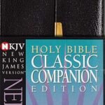 NKJV Checkbook Bible Snap Flap Black (Red Letter Edition)