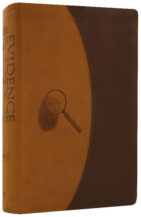 NKJV The Evidence Bible Brown/Beige (Red Letter Edition)