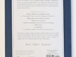 High-Quality CSB Study Bible with Luxurious Binding and Detailed Design