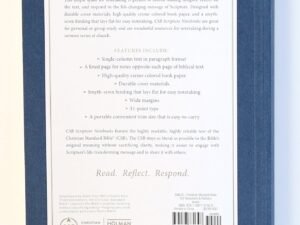 Elegant CSB Christian Standard Bible Study Notebooks for scripture journaling