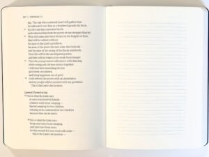 Write your story with the CSB Luxury Journal, adorned with inspiring Jeremiah Scripture for a luxurious touch