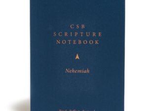 Nurture your faith with the CSB Scripture Notebook, a high-end Bible study journal for the book of Nehemiah and spiritual gro