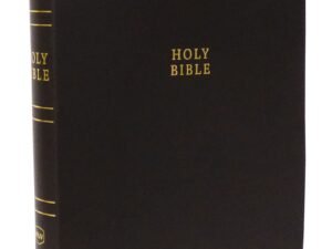 Brown NKJV Holy Bible with giant print and red letter edition