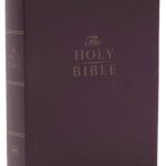 NKJV Compact Paragraph-Style Reference Bible Purple (Red Letter Edition)