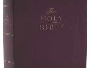NKJV Compact Paragraph-Style Reference Bible Purple (Red Letter Edition)