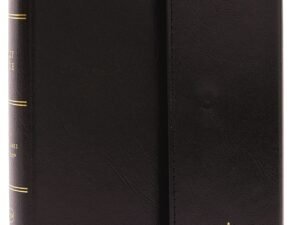 NKJV Compact Reference Bible in black with red letter edition