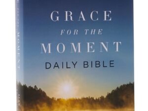 NKJV Grace for the Moment Daily Bible, a devotional Bible for daily inspiration and guidance.
