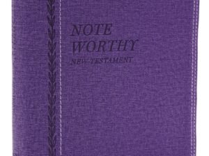 NKJV Noteworthy New Testament: Read and Journal Through the New Testament in a Year (Purple)