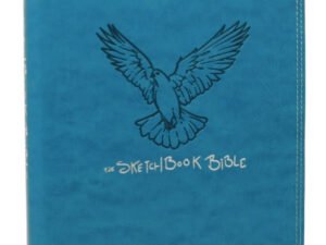 NKJV Study Bible, New King James Version Bible, Red Letter Edition, Sketchbook Bible Teal