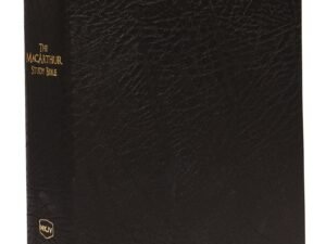 NKJV MacArthur Study Large Print Black Letter Bible