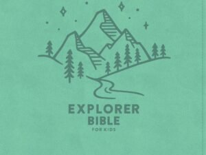 CSB Explorer Bible for Kids, light teal indexed edition with kid-friendly content and maps