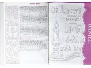ESV My Creative Bible Purple Glitter Hardcover