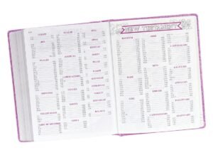 ESV My Creative Bible Purple Glitter Hardcover with bookmarks