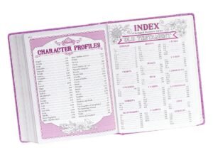 ESV My Creative Bible Purple Glitter Hardcover pages