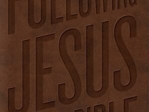 ESV Following Jesus Bible Trutone Brown (Black Letter Edition)