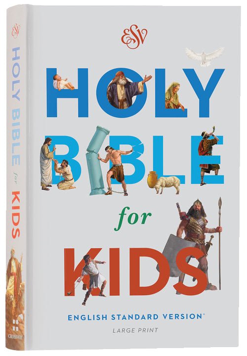 ESV Kids Holy Bible, Large Print, Black Letter Edition