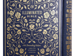 ESV Illuminated Bible in Blue Art Journaling Edition with Slipcase