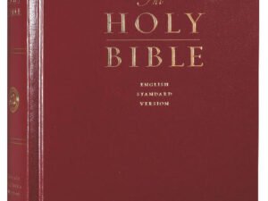 ESV Premium Pew and Worship Bible in black letter edition