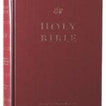ESV Pew and Worship Bible Large Print Burgundy (Black Letter Edition)