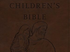 ESV Children's Bible Brown Let the Children Come Design (Black Letter Edition)