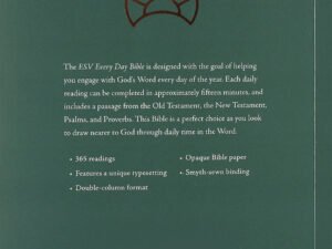 ESV Women's Devotional Study Bible featuring journaling space and in-depth study notes for women.