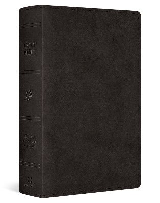 Esv Journaling Bible, Black Leather Edition