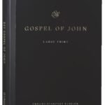 ESV Gospel of John Large Print Bible featuring clear typography