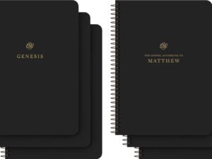 Single column spiral bound ESV journaling Bible for note taking and scripture reflection