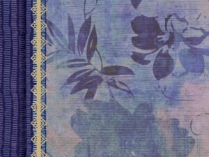 Rvr 1960 Biblia De Estudio Para Mujeres Azul Floreado Tela Impresa