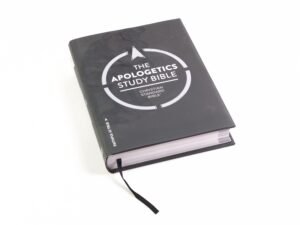 Elevate your faith with the Christian Standard Bible Apologetics Study Bible, Premium Edition, a luxurious companion for spir
