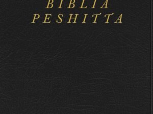 Biblia Peshitta Negro Imitacin Piel Con Ndice