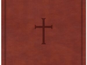 CSB Large Print Personal Size Reference Bible Brown Indexed Red Letter Edition
