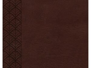 Elegant CSB Study Bible for Women in Chocolate Indexed Edition, perfect luxury companion for spiritual growth.