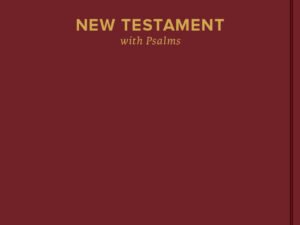 CSB Pocket New Testament With Psalms Burgundy