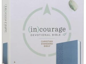 Inspirational Blue Black Letter CSB Christian Standard Bible luxury edition
