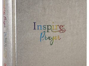 New Living Translation NLT Inspire Prayer Bible, Metallic Champagne Gold, Black Letter Edition