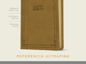 Ntv Santa Biblia Edicion De Referencia Ultrafina Letra Grande (Red Letter Edition)