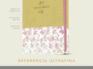 Spanish language Bible with ultrafine letter and red letter edition