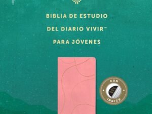 Biblia de estudio del diario vivir para jóvenes NTV (Rosa pastel, Índice, Letra Roja, Habilitada para Filament)(Spanish Edition)