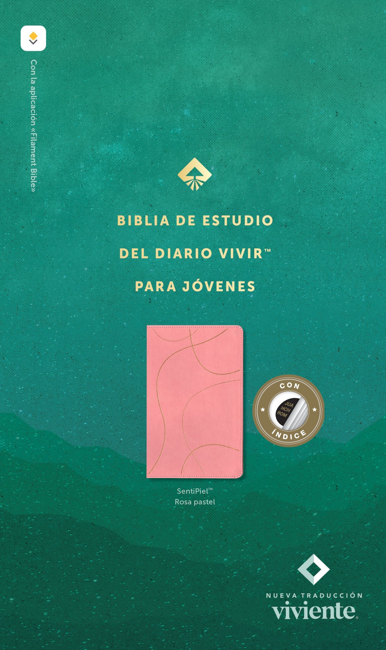 Study Bible For Daily Life Ntv (pastel Pink, Indexed, Red Letter, Fila