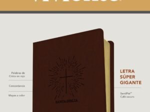 Ntv Santa Biblia Letra Super Gigante Brown (Red Letter Edition)