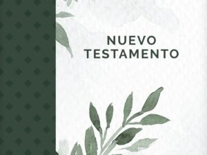 Imagen del Nuevo Testamento económico en español, edición de tapa rústica verde.
