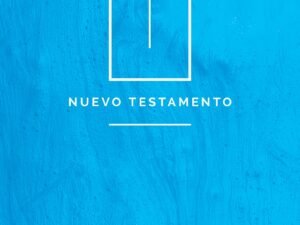 La Biblia en español, Nuevo Testamento, edición económica en tapa rúsica azul