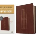 Ultrafine Spanish Bible with Filament in Café and Red Letter edition