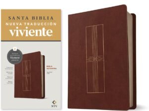 Ultrafine Spanish Bible with Filament in Café and Red Letter edition